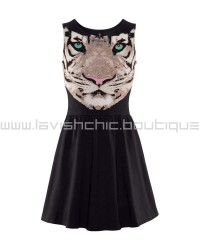 Tiger Cotton Dress